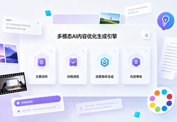 灵宝市AI智能内容优化创新 多模态生成技术丰富数字内容创作生态