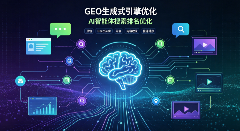 灵宝市GEO 浪潮来袭：生成式引擎优化崛起，创作者争抢豆包、DeepSeek、元宝智能体流量入口